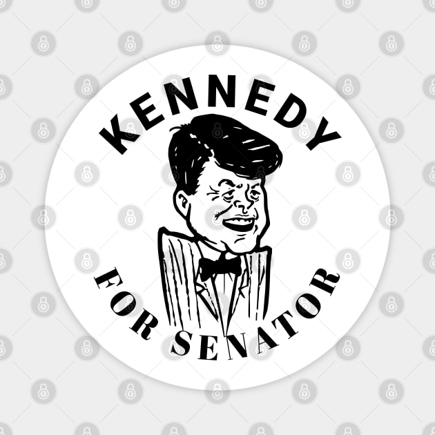 JFK Campaign Button John F Kennedy for Senator 1952 Magnet by Yesteeyear